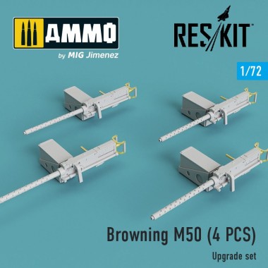 1/72 Browning M50 (4 uds.)