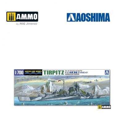 1/700 Acorazado Alemán Tirpitz
