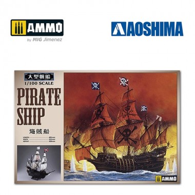 1/100 Barco Pirata