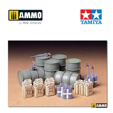 1/35 German Fuel Drum Set