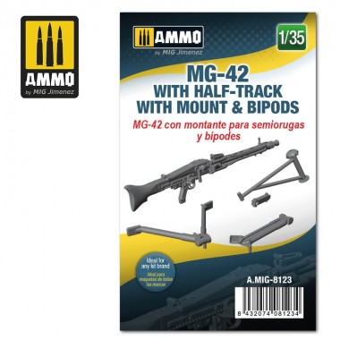 1/35 MG-42 con Montura de...