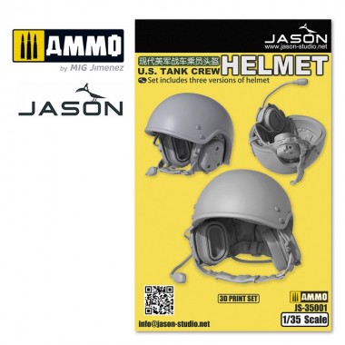 1/35 U.S. Tank Crew Helmet