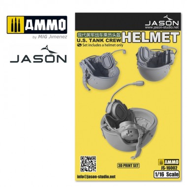1/16 U.S. Tank Crew Helmet 2