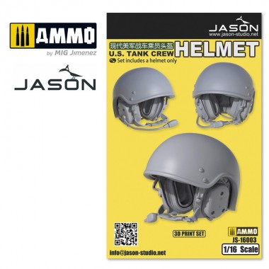 1/16 U.S. Tank Crew Helmet 3
