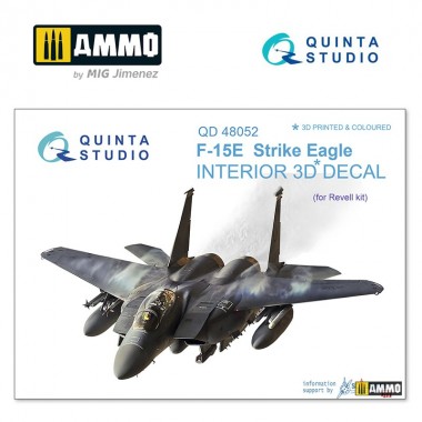 1/48 F-15E Interior Impreso...