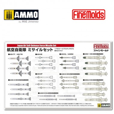 1/72 JASDF Missile Set