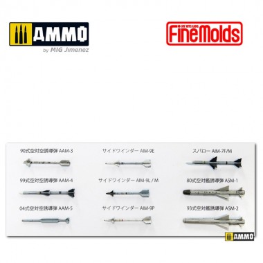 1/72 JASDF Missile Set