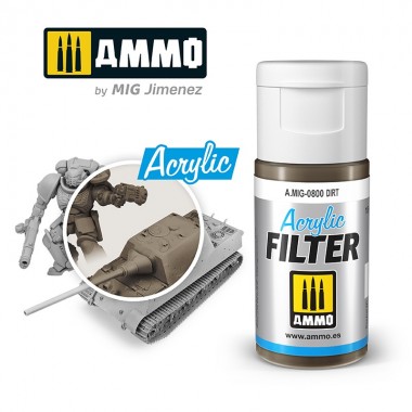 FILTRO ACRÍLICO Suciedad