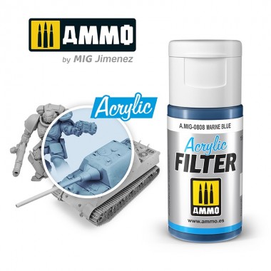 FILTRO ACRÍLICO Azul Marino