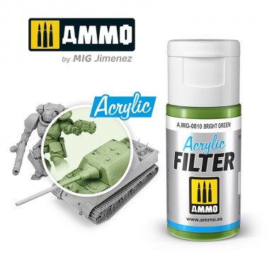 FILTRO ACRÍLICO Verde...