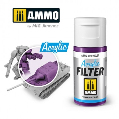 FILTRO ACRÍLICO Violeta