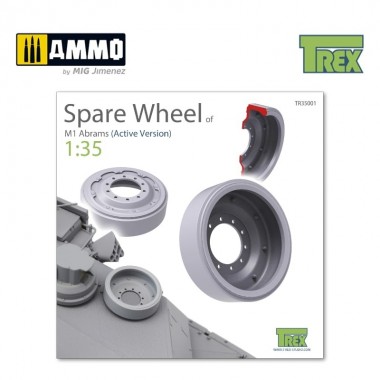1/35 M1 Abrams Spare Wheel...