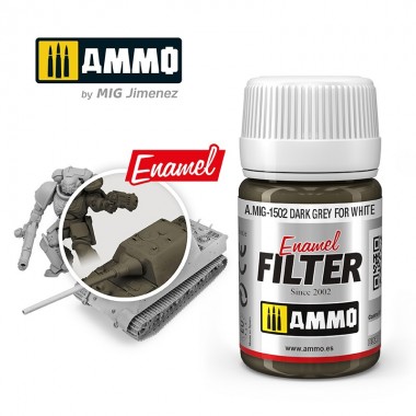 FILTRO Gris Oscuro para Blanco