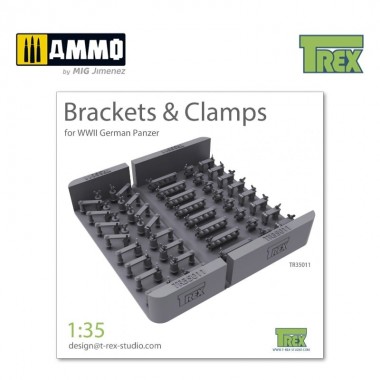 1/35 Brackets & Clamps for...