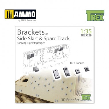 1/35 Brackets of Side Skirt...