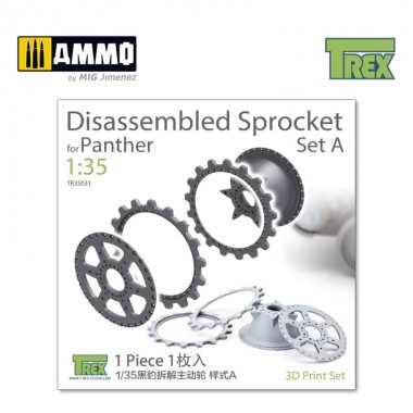 1/35 Disassembled Sprocket...
