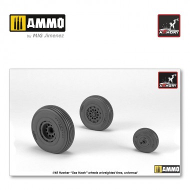 1/48 Hawker Sea Hawk Wheels...