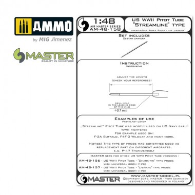 1/48 US WWII Pitot Tube...