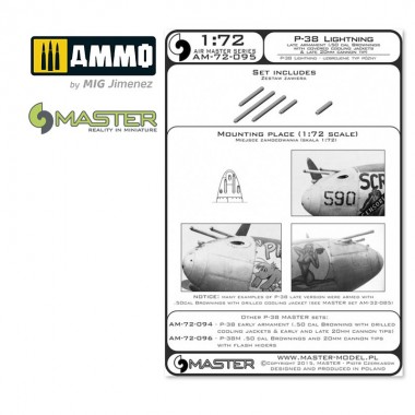 1/72 P-38 Lightning Late...
