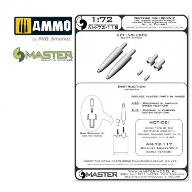 1/72 Spitfire Mk.IXe/XVIe...
