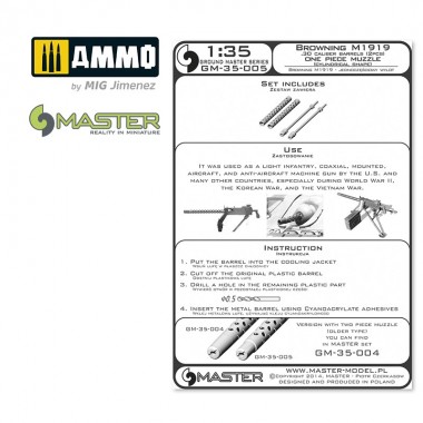 1/35 Browning M1919 .30...
