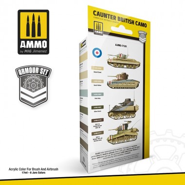 Camuflaje Británico Caunter
