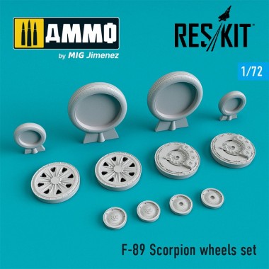 1/72 F-89 Scorpion Wheels Set