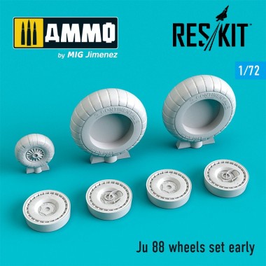 1/72 Set de Ruedas para Ju...