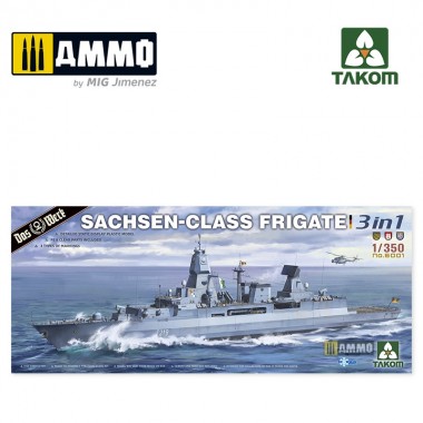 1/350 Fragata Clase Sachsen...