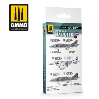 AV-8A y Harrier Gr.1/3
