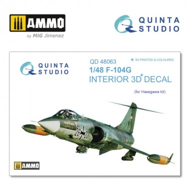 1/48 F-104G 3D-Printed &...
