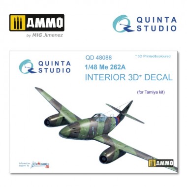 1/48 Me-262A 3D-Printed &...