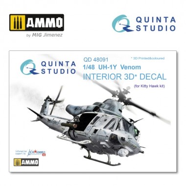 1/48 UH-1Y Venom 3D-Printed...