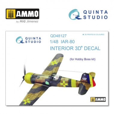 1/48 IAR-80 3D-Printed &...