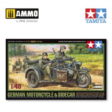 1/48 Motocicleta Alemana y...
