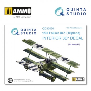 1/32 Fokker Dr.1 3D-Printed...