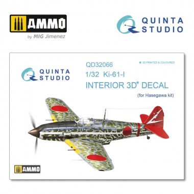 1/32 Ki-61-I 3D-Printed &...