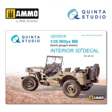 1/35 Willys MB 3D-Printed &...