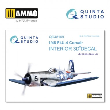 1/48 F4U-4 3D-Printed &...