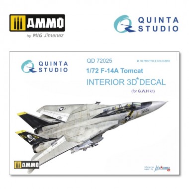 1/72 F-14A 3D-Printed &...