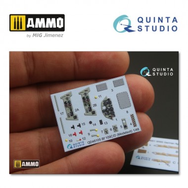 1/48 Bf 109C/D 3D-Printed &...