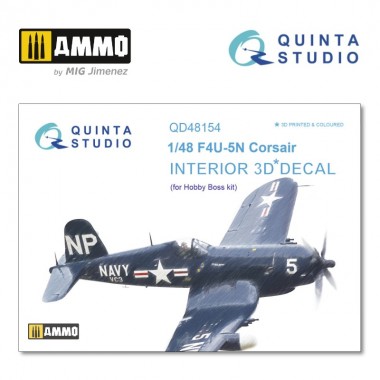 1/48 F4U-5N 3D-Printed &...