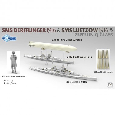 1/700 SMS Derfflinger 1916,...