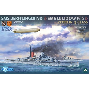 1/700 SMS Derfflinger 1916,...