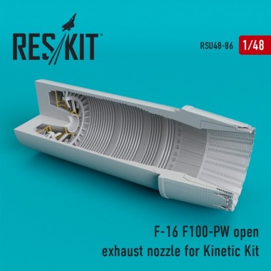 1/48 F-16 (F100-PW) Opened...