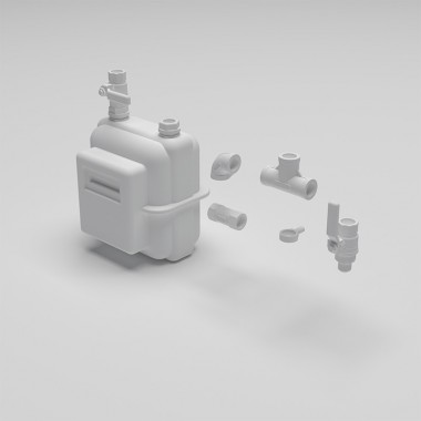 1/35 Civil Gas System
