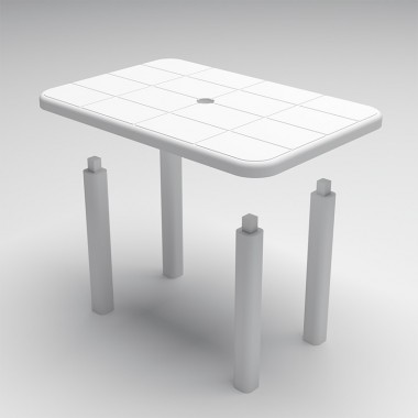 1/35 Mesa Rectangular de...