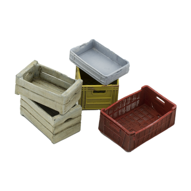 1/35 Wood & Plastic Cases...