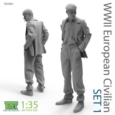 1/35 WWII European Civilian...