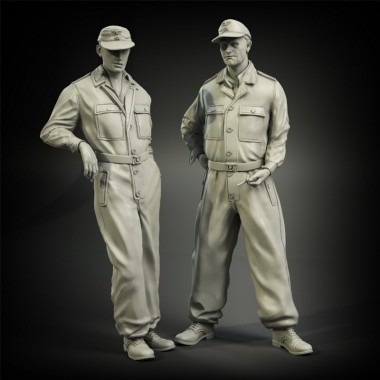1/35 Set de Carristas de la...